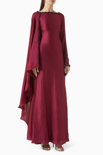 فستان ازميرا مزين بتطريزات