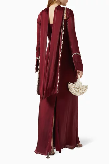 فستان مونلايت مزين بتطريزات