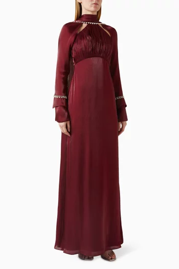 فستان مونلايت مزين بتطريزات