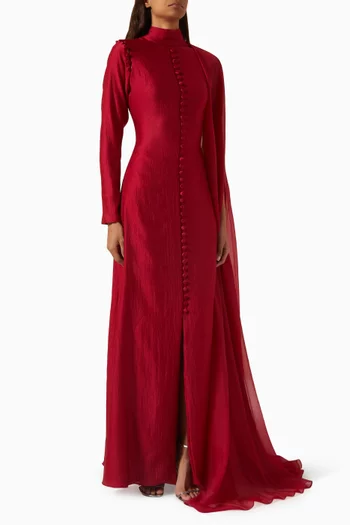 فستان إيتيرنا بكم بنمط كاب