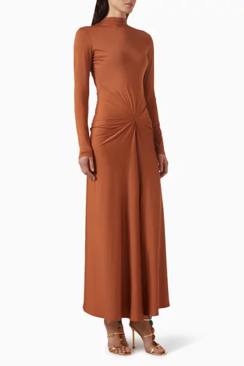 Draped Bodycon Dress