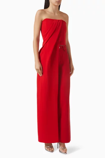 Robin Draped Top in Crepe