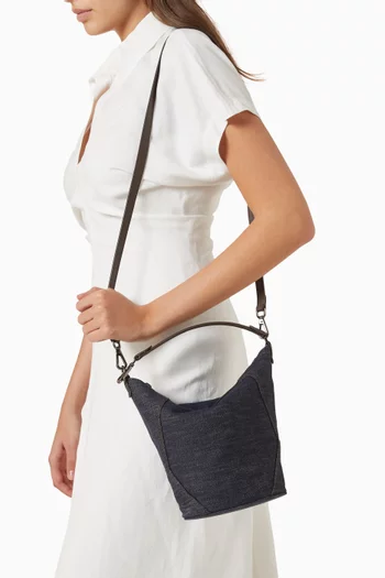 BC Duo Small Bucket Bag in Denim