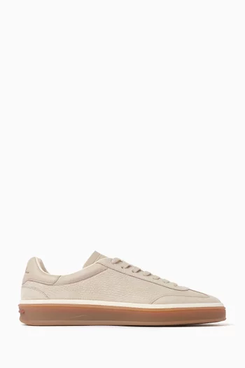 Tennis Walk Sneakers in Nubuck Leather