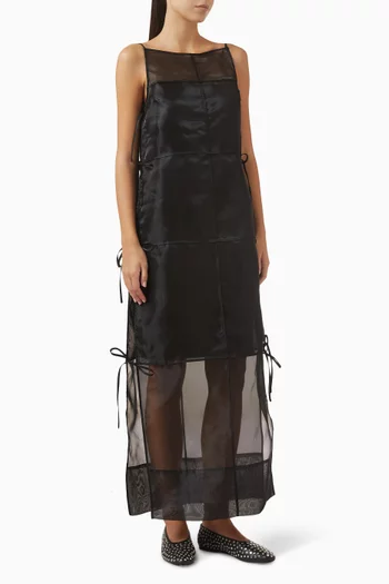 فستان تشاندلر بأربطة