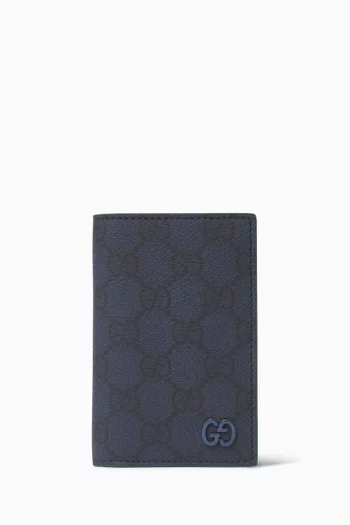 Long Card Case in GG Supreme Canvas