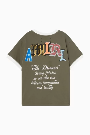 Printed T-Shirt in Cotton