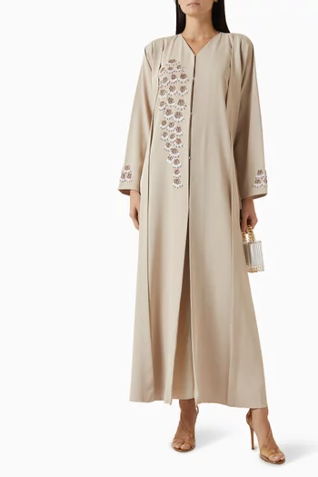 عباية مطرزة بالخرز