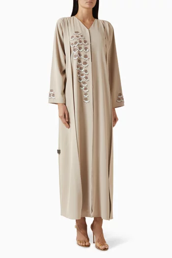 عباية مطرزة بالخرز