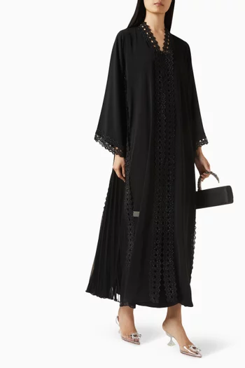 Bead-embellished Abaya