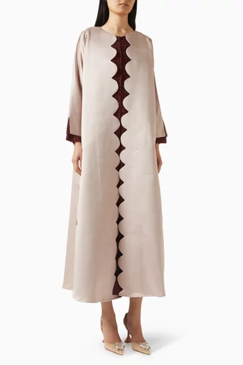 Scalloped Edge Abaya