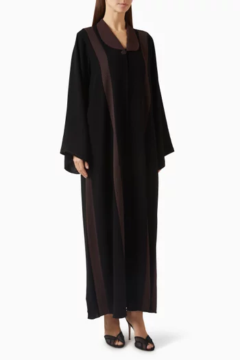 Thread Embroidered Abaya