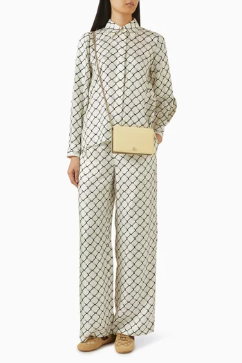 حقيبة مارمونت صغيرة بسلسلة وشعار حرفي GG