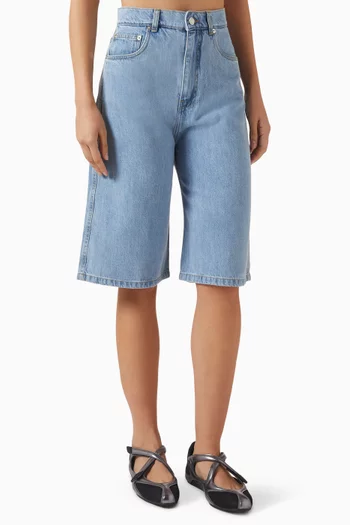 Bermuda Shorts in Denim