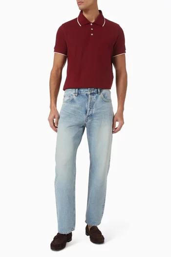 تي شيرت بولو كاسندر قطن بيكيه