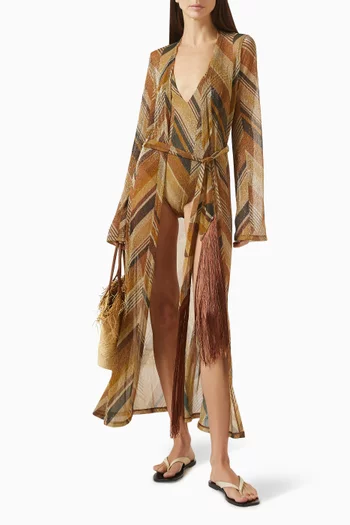 Odessa Fringe Robe