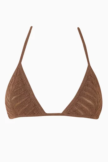 Lucinda Knit Bikini Top