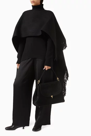 حقيبة ساتشل بقفل على شكل حرف T شمواه