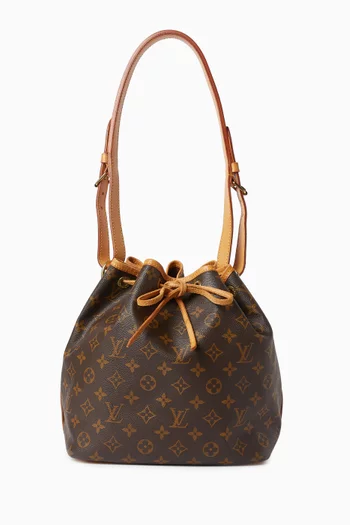 Petit Noé Shoulder Bag in Monogram Canvas