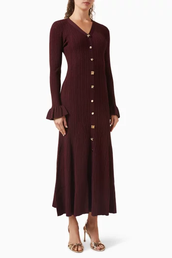 فستان متوسط الطول