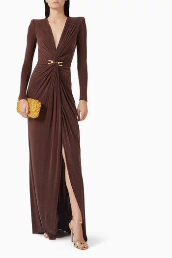 فستان بدرابيه جيرسيه