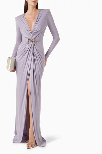 فستان بدرابيه جيرسيه