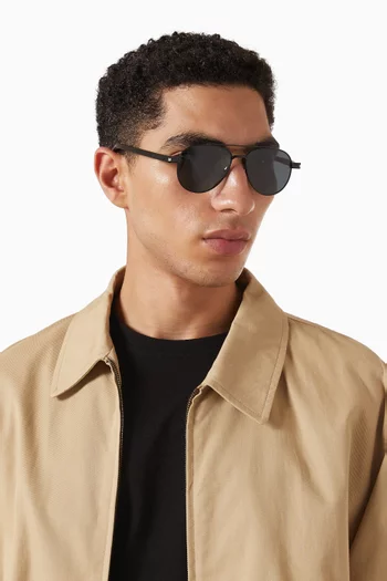 Aviator Sunglasses in Metal