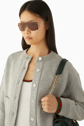 نظارة شمسية شيلد معدن