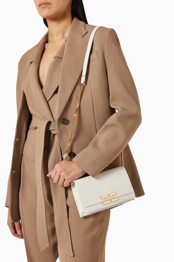 حقيبة كتف جلد