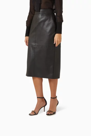 Sandals in Leather & PVC