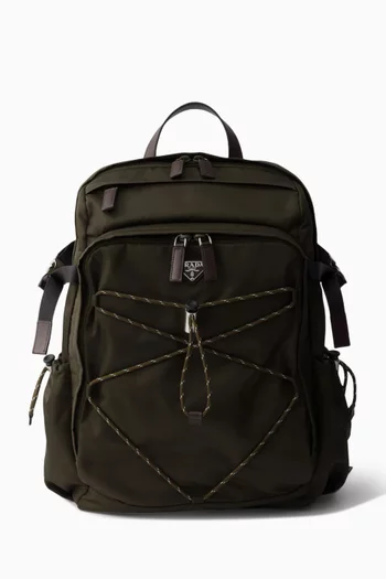 Speedrock Backpack in Re-Nylon & Leather
