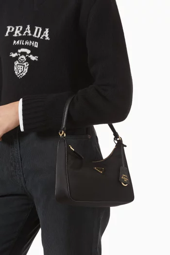 حقيبة هوبو ري اديشن ميني نايلون معاد تدويره