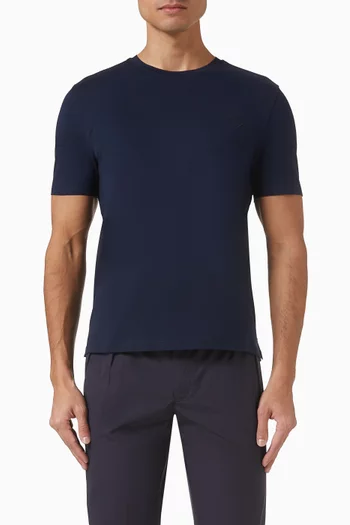 Slim-fit T-shirt in Cotton