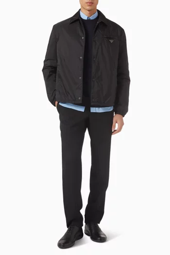 Blouson Jacket in Re-Nylon
