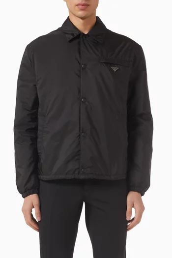 Blouson Jacket in Re-Nylon
