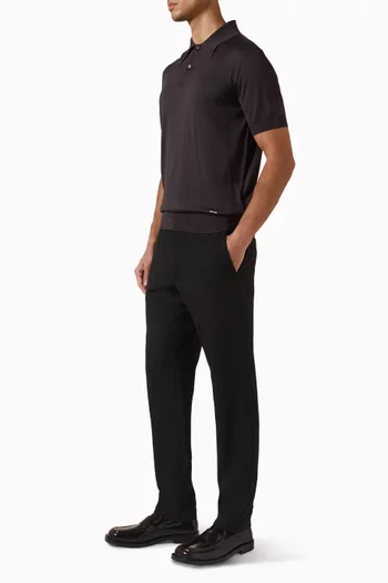 تي شيرت بولو حرير