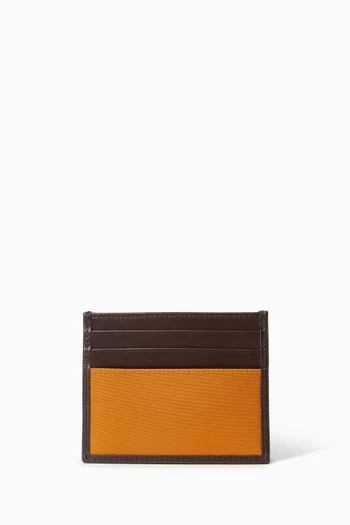 Speedrock Card Case in Re-Nylon & Leather