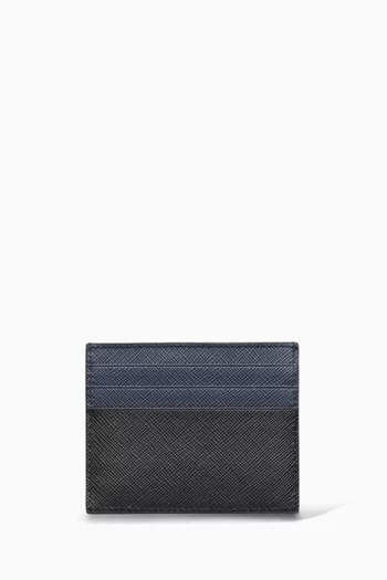 Card Holder in Saffiano Leather
