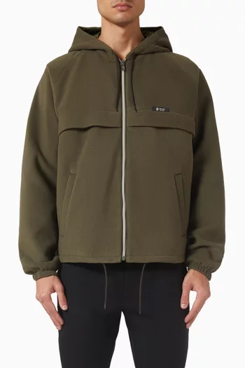 Hooded Blouson Jacket