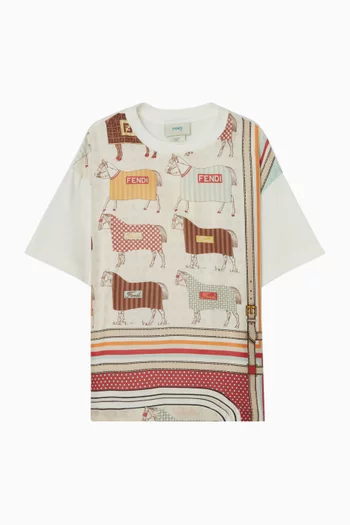 Cavalli Printed T-Shirt