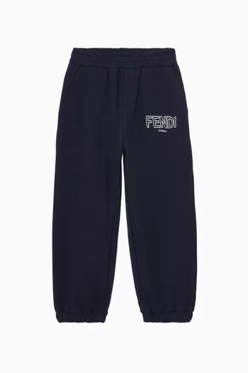 Logo Sweatpants in Cotton