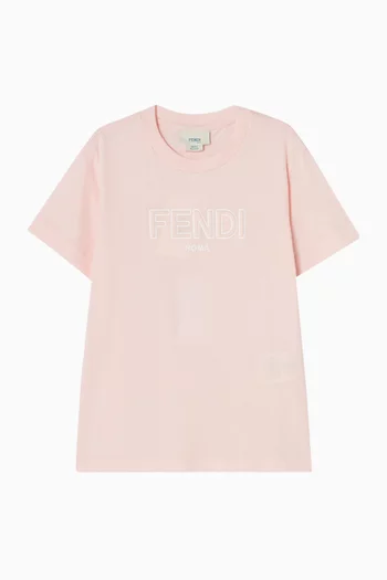Logo T-shirt in Cotton
