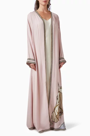 Printed Abaya