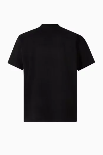 تي شيرت بقصة فضفاضة قطن عضوي