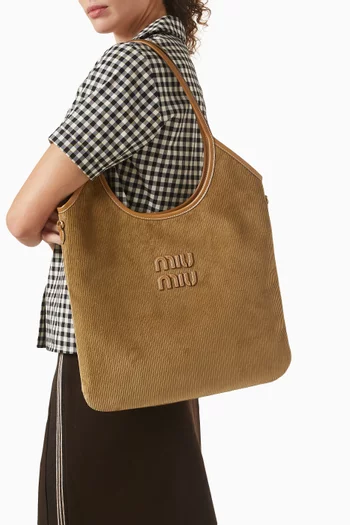 Ivy Shoulder Bag in Corduroy