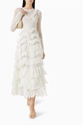 Calliope Tiered Ruffle Maxi Dress