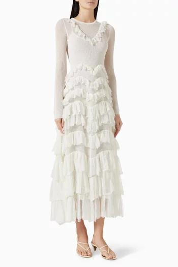 Calliope Tiered Ruffle Maxi Dress