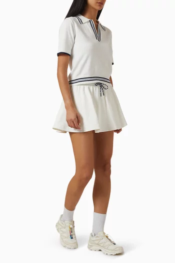 Daria Mini Skort in Cotton-blend