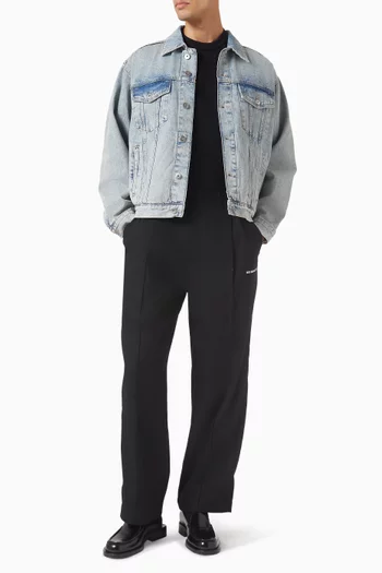 تي شيرت بارز الملمس قطن 220 غرام لكل متر مربع