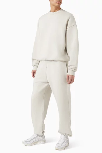 800 GSM Superweight Cuffed Jogging Pants in Cotton